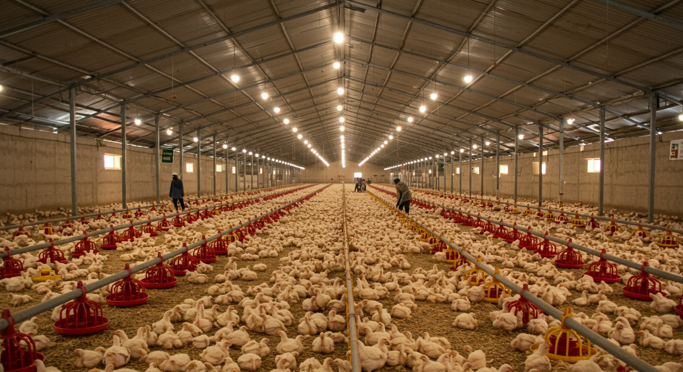 مشروع شركة دواجن النيل