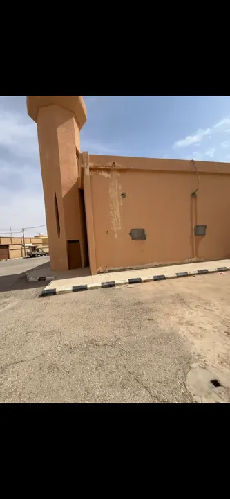 واجهة المسجد قبل التنفيذ